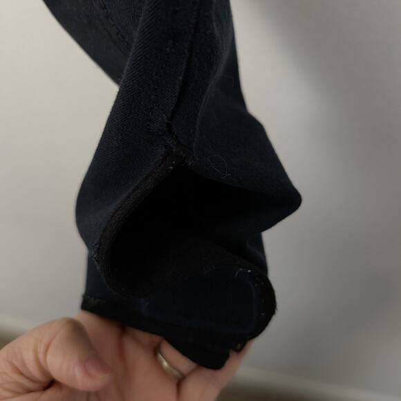 ROMFH Black Full Seat Equestrian Riding Breeches Size 28 - Picture 7 of 9